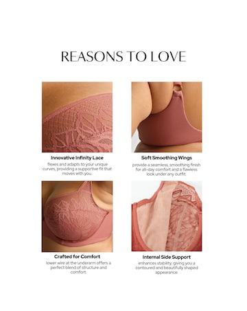 Sculptresse Sophia Sienna Rose Full Cup Wired Bra