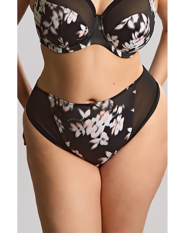 Sculptresse BlissBlack Floral Brazilian