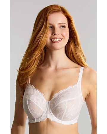 Panache Evangeline White Full Cup Wired Bra