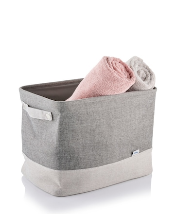 Minky Fabric Set of 3 Baskets