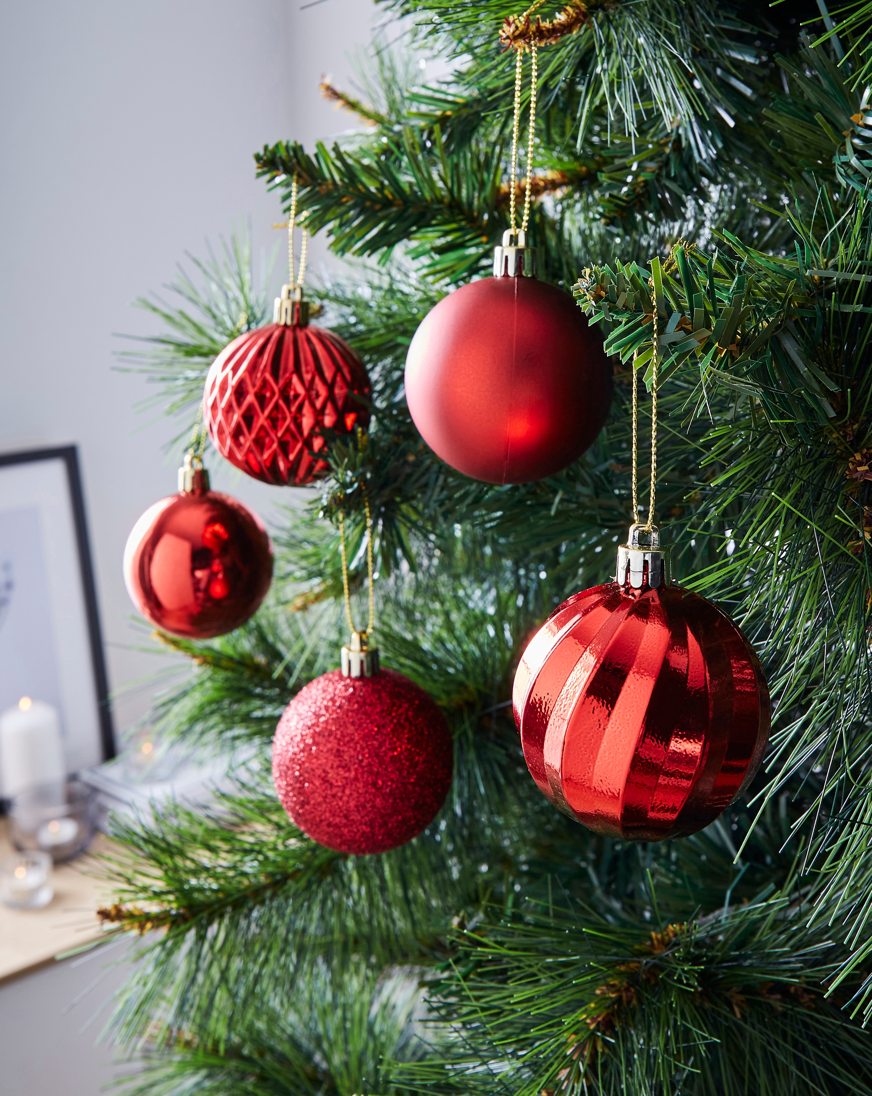 Shatterproof Baubles - Set of 30