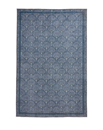 Catherine Lansfield Deco Peacock Washable Rug