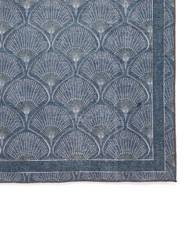 Catherine Lansfield Deco Peacock Washable Rug