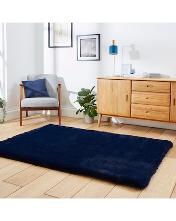 Think Rugs Super Teddy Plain Shaggy Rug