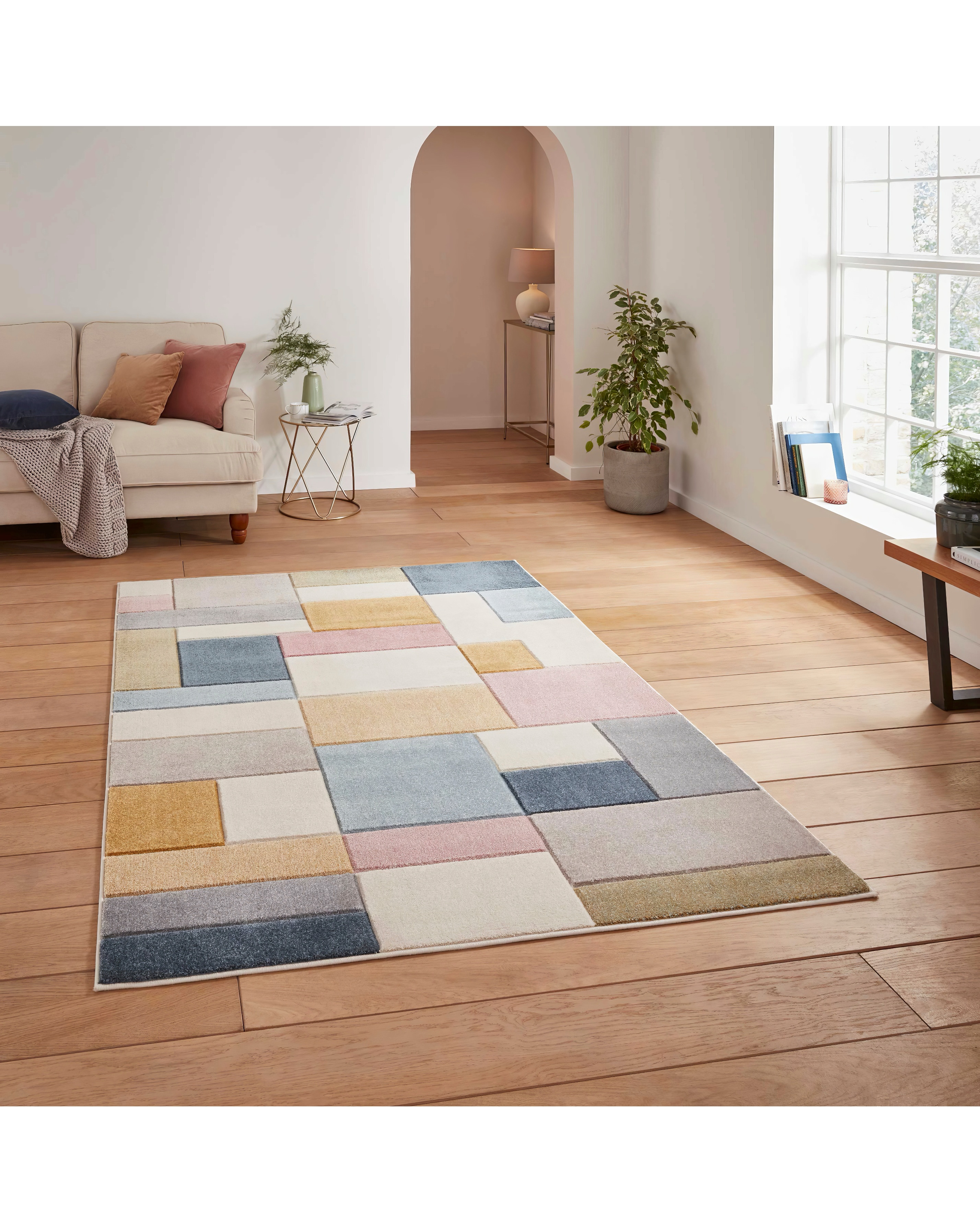 New In - Think Rugs Matrix Geometric Rug