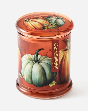 Pumpkin & Ginger Lidded Glass Jar Candle