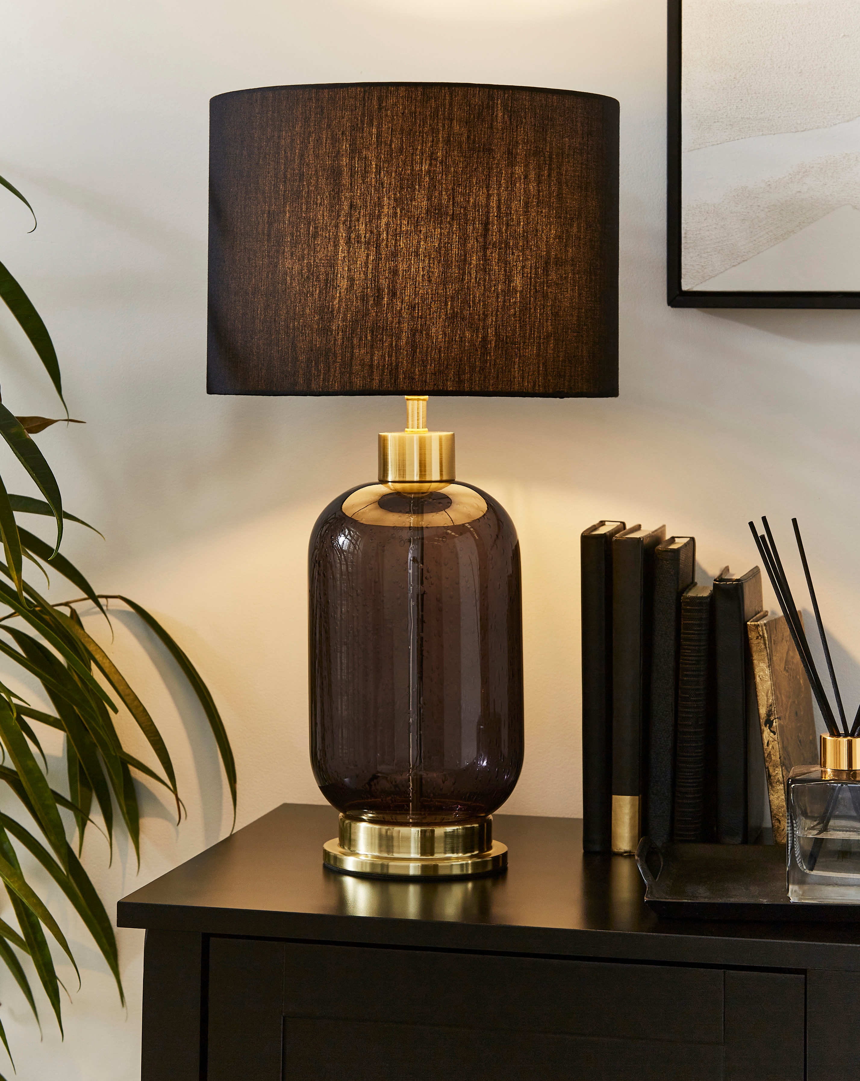 Grace Glass Table Lamp
