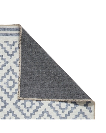 Think Rugs Coral Geometric Rug