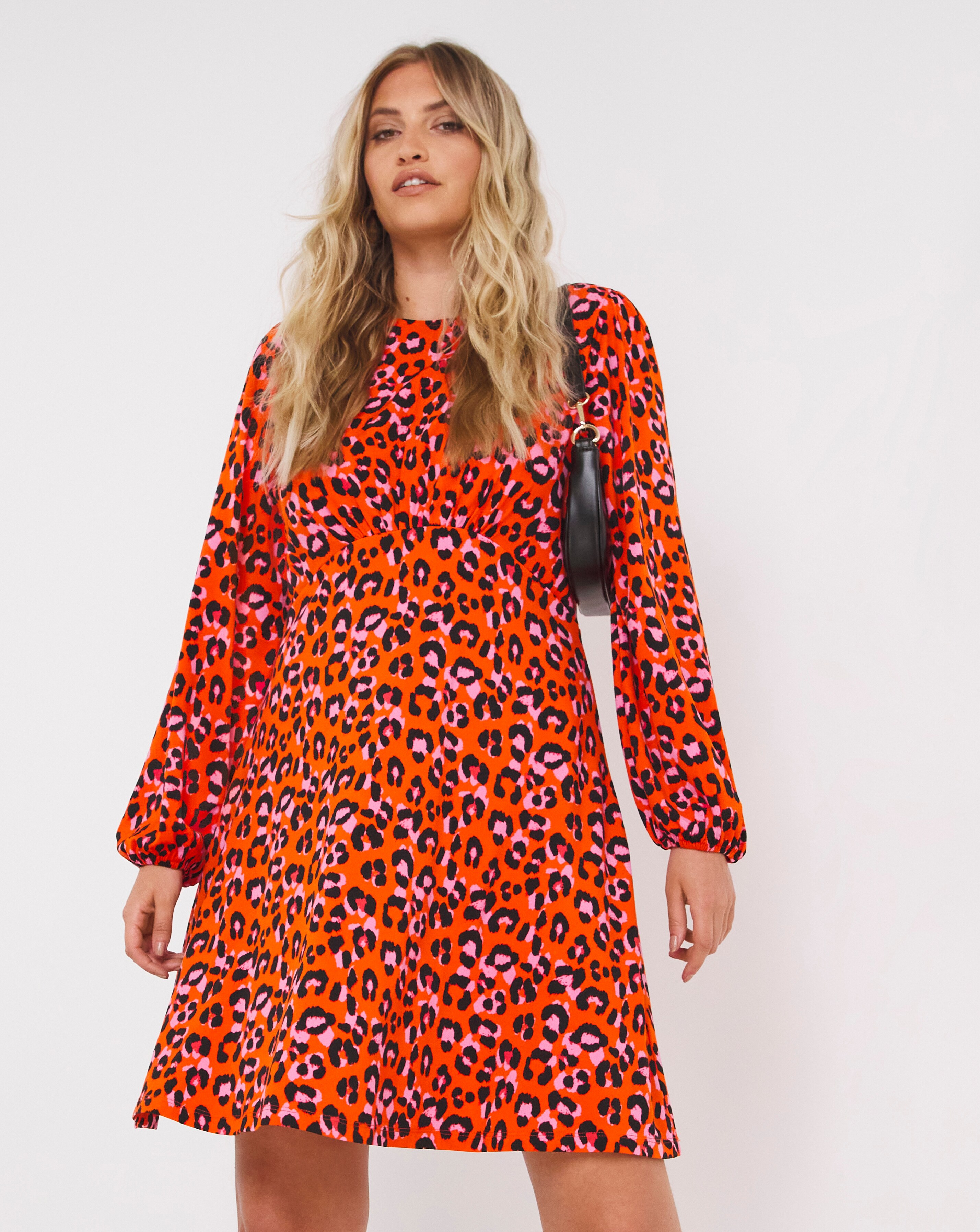 Animal Print ITY Jersey Smock Dress | Simply Be Animal Print ITY Jersey Smock Dress | Simply Be