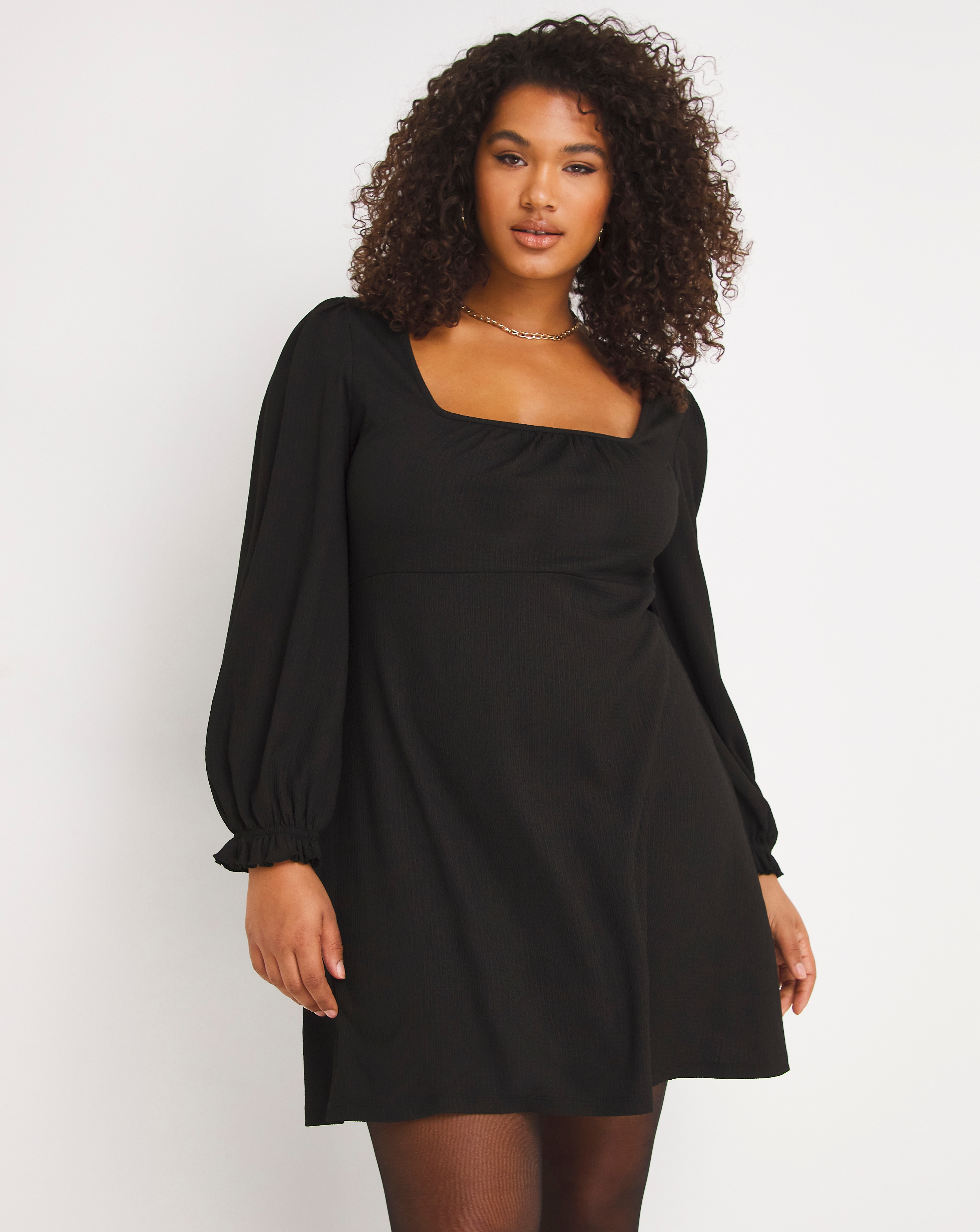 Simply be black dress sale