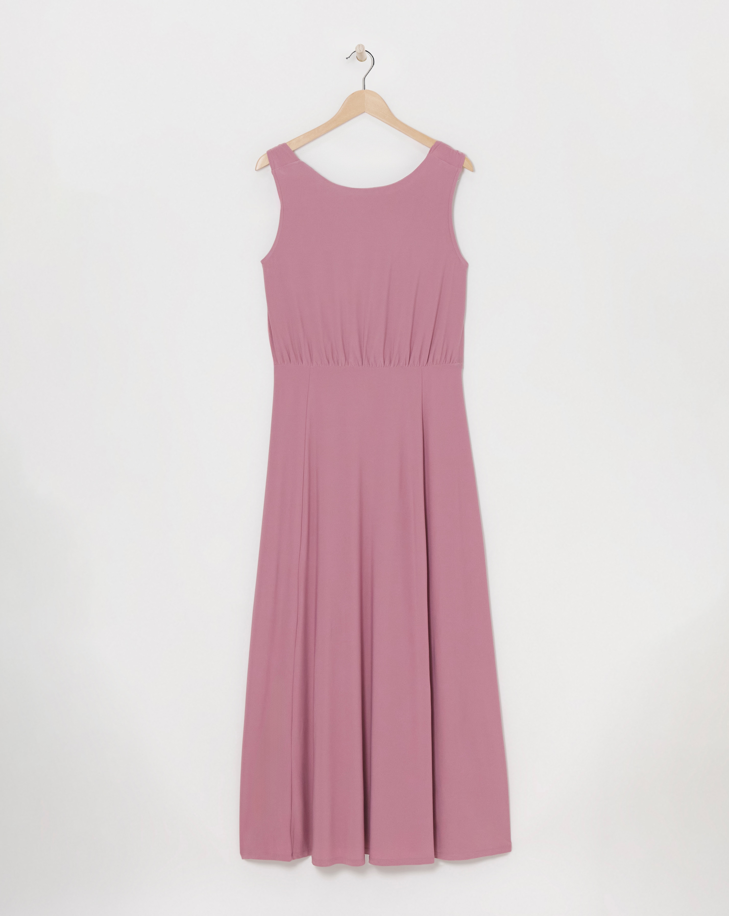 Simply Be - Women's Cowl Back Bridesmaid Dress - Size 16 - Pink - 95% Polyester 5% Elastane