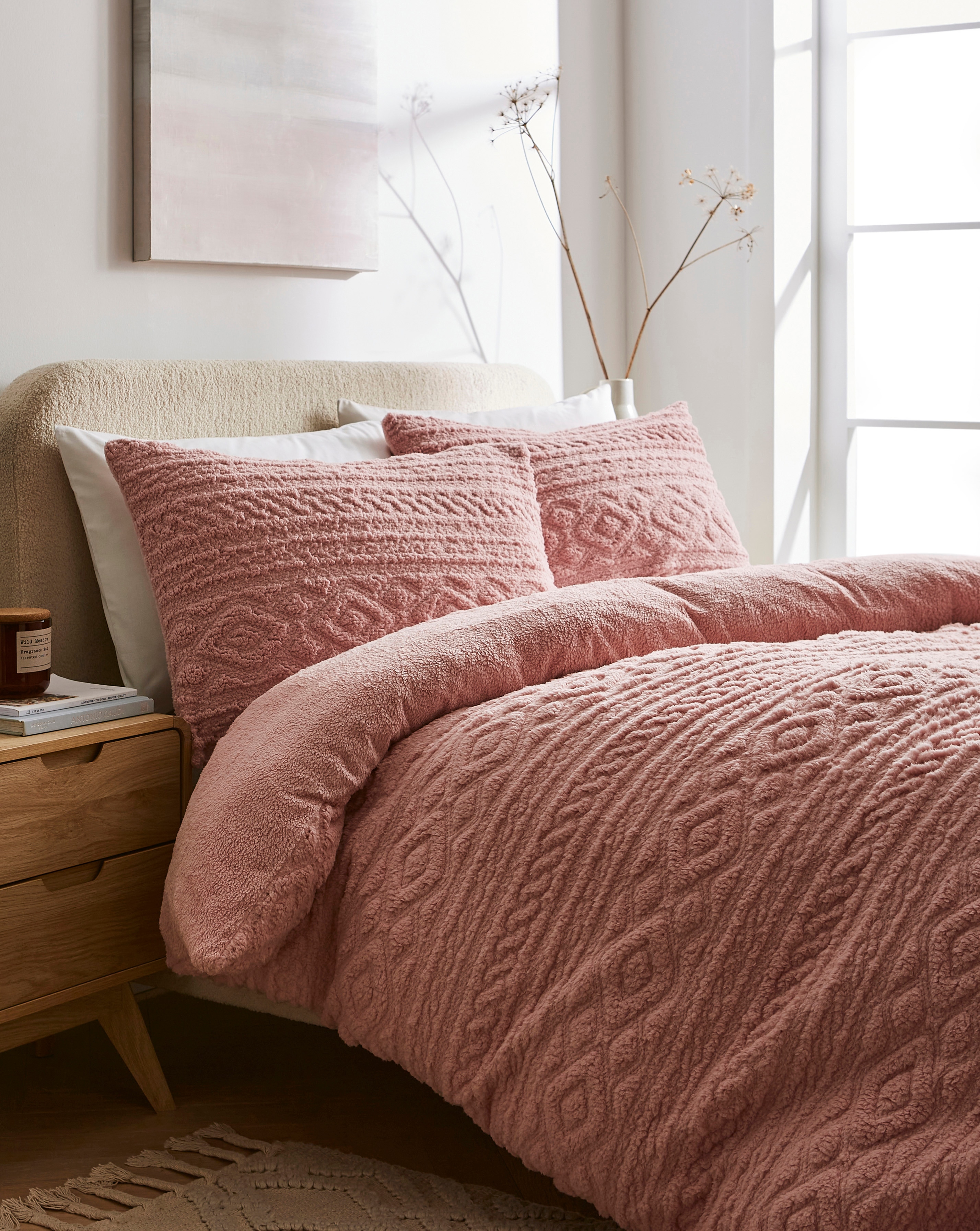 soft fleece duvet set