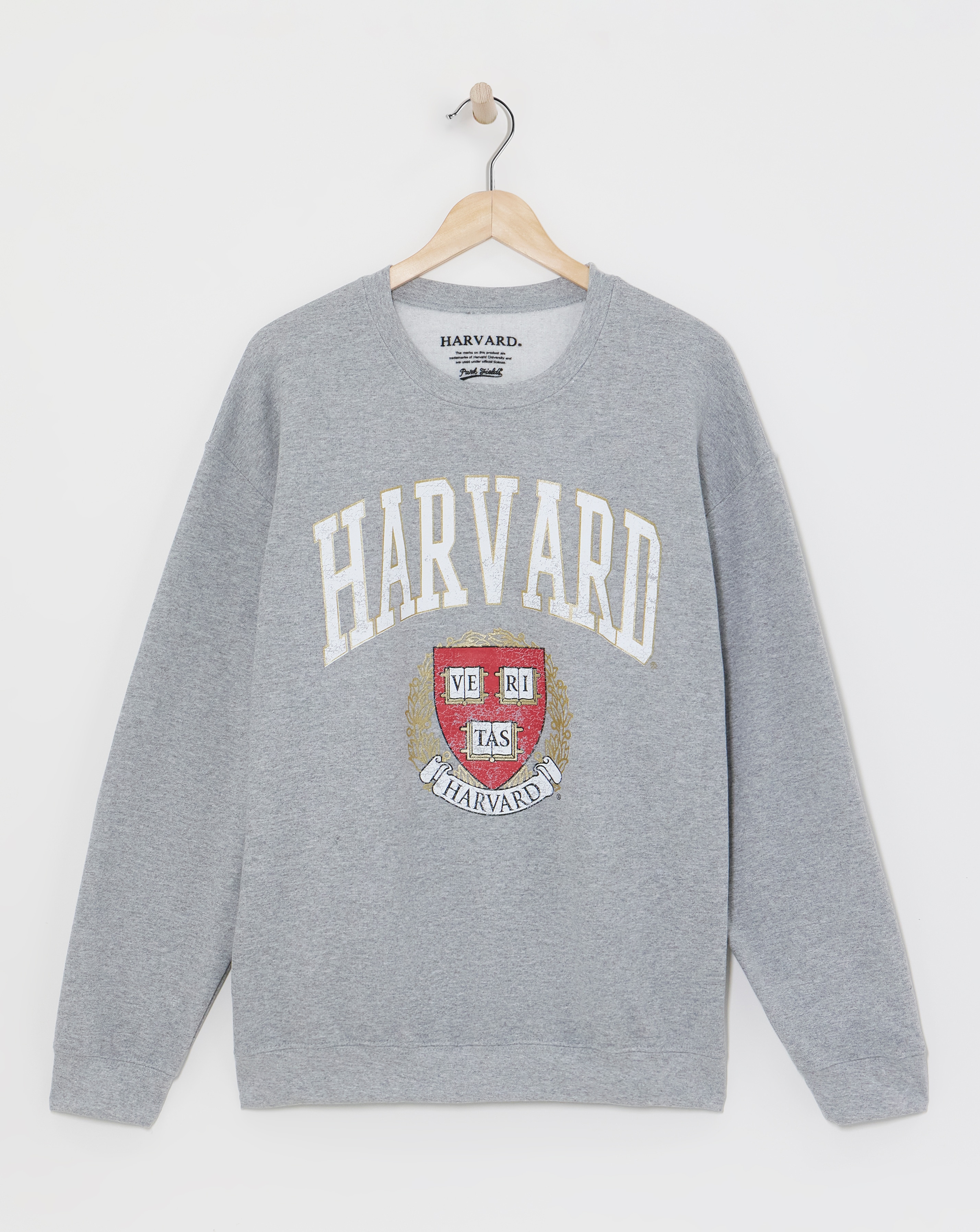Grey Marl Harvard License Sweatshirt