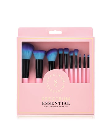 Spectrum 10 Piece Essential Makeup Brush Set