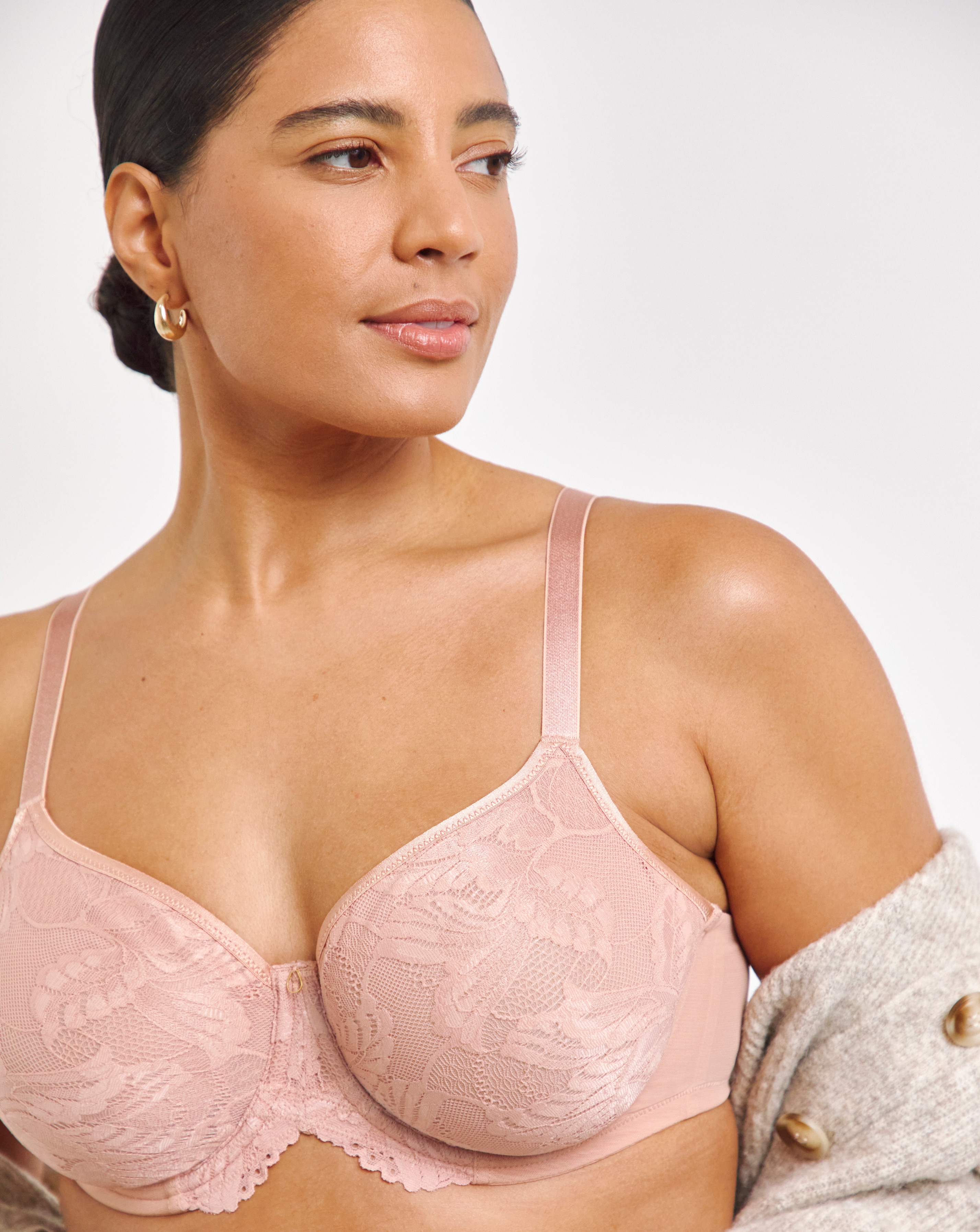 Panache Radiance Moulded Wired Bra In Hazel | UK Size 30D Women's
