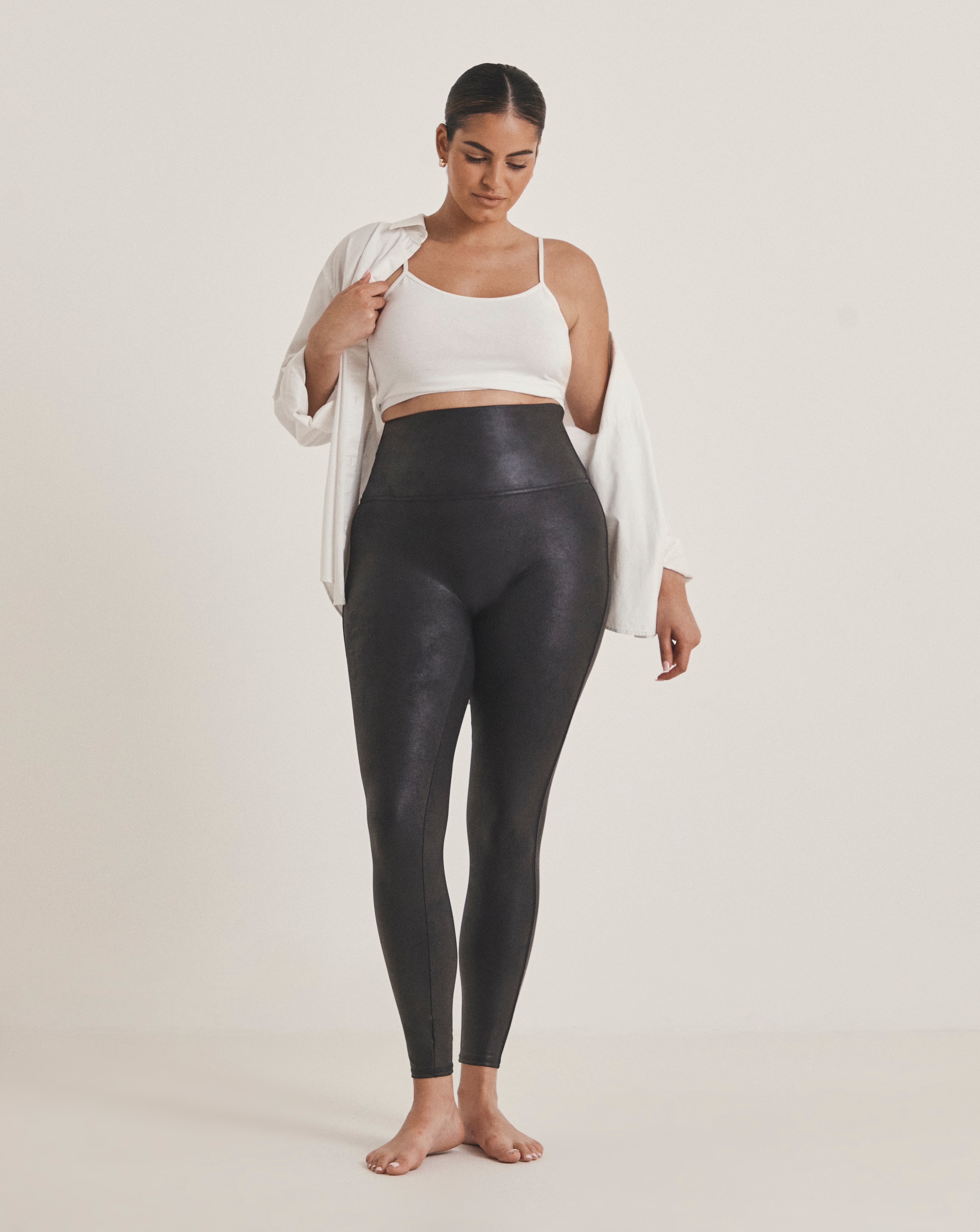 Spanx Faux Leather Leggings