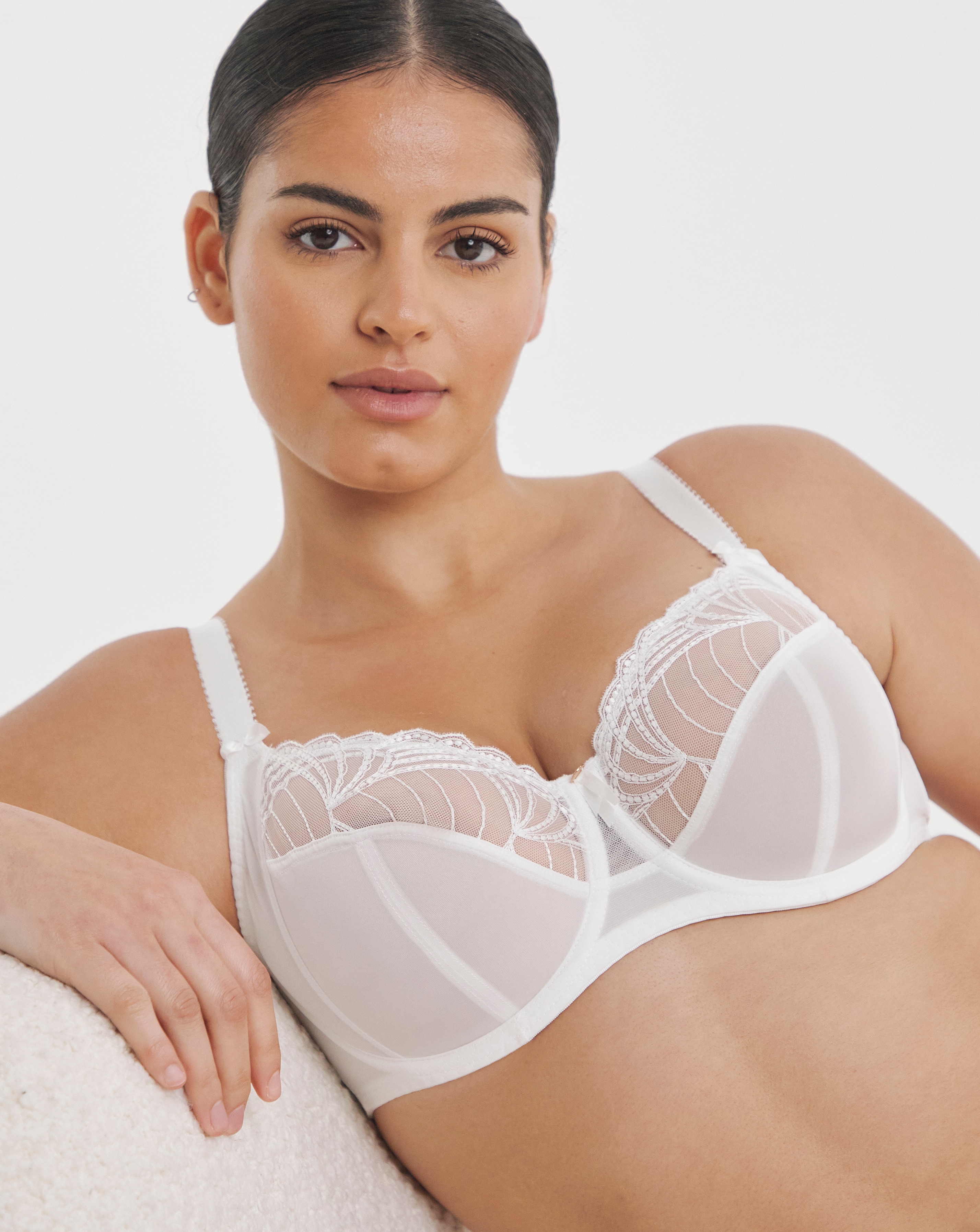 Fantasie Adelle Full Cup Bra  In White | UK Size 32D Women's