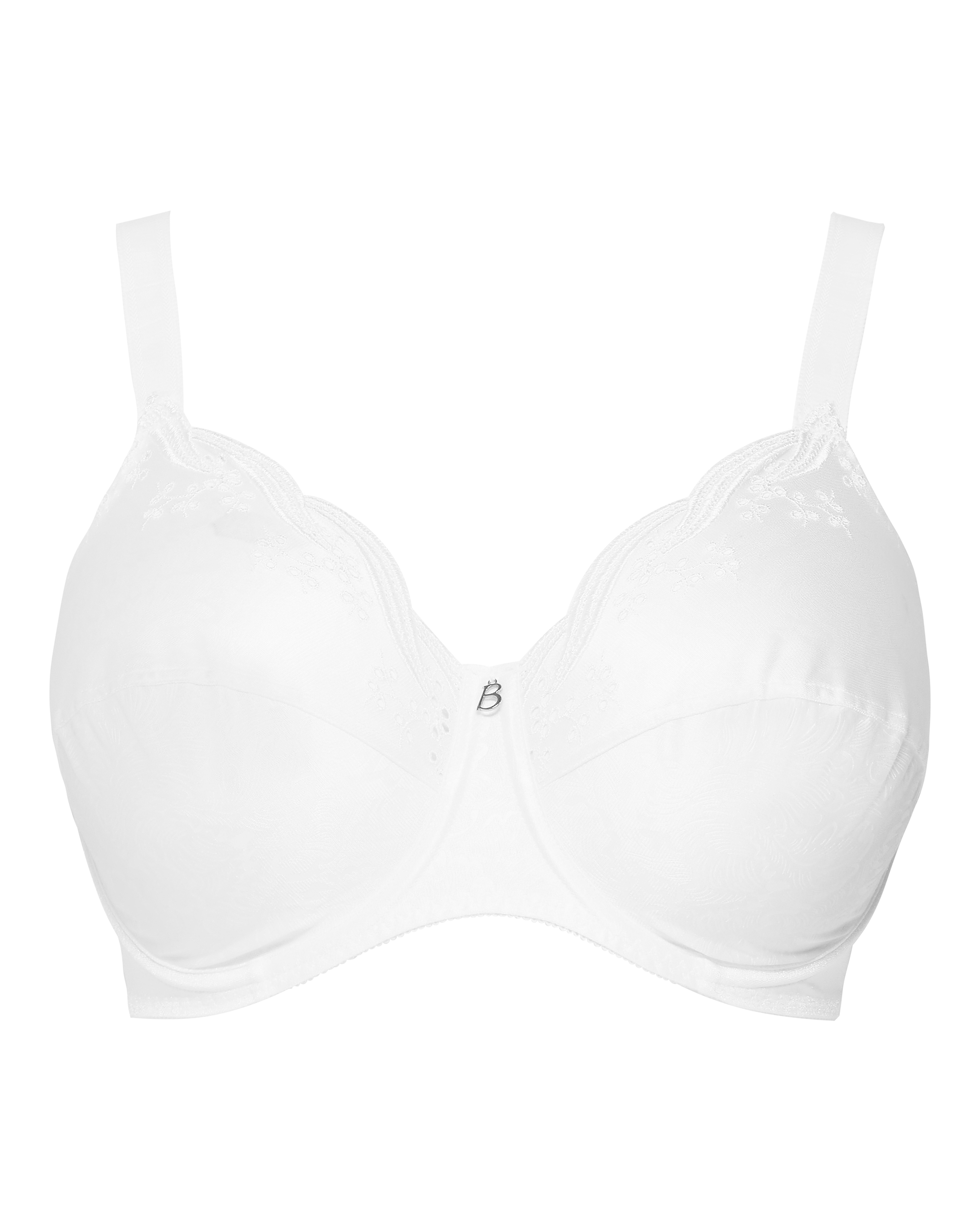 Bestform DD+ Emily Classic Full Cup Bra In White | UK Size 36DD Women's