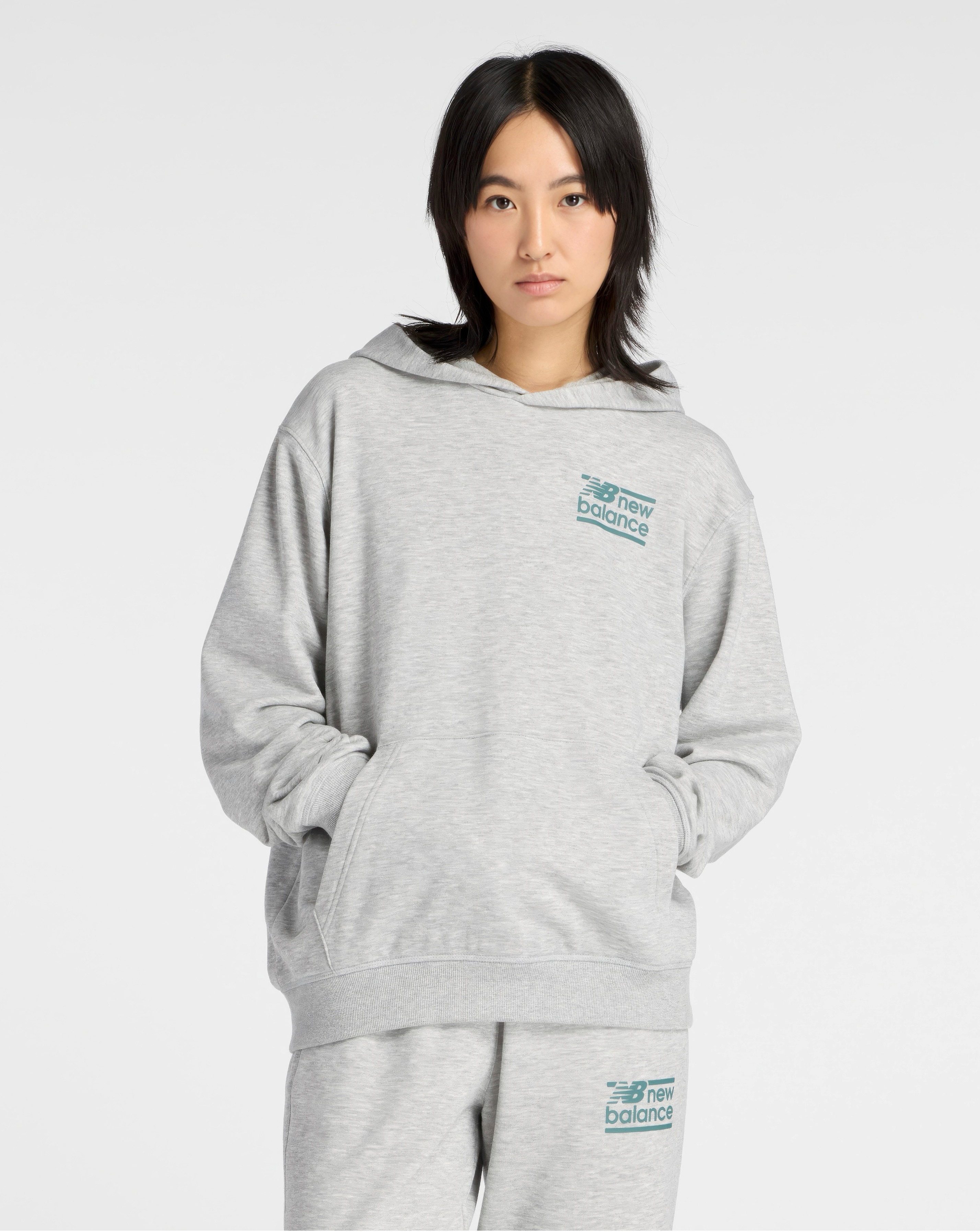 New Balance French Terry Relaxed Hoodie