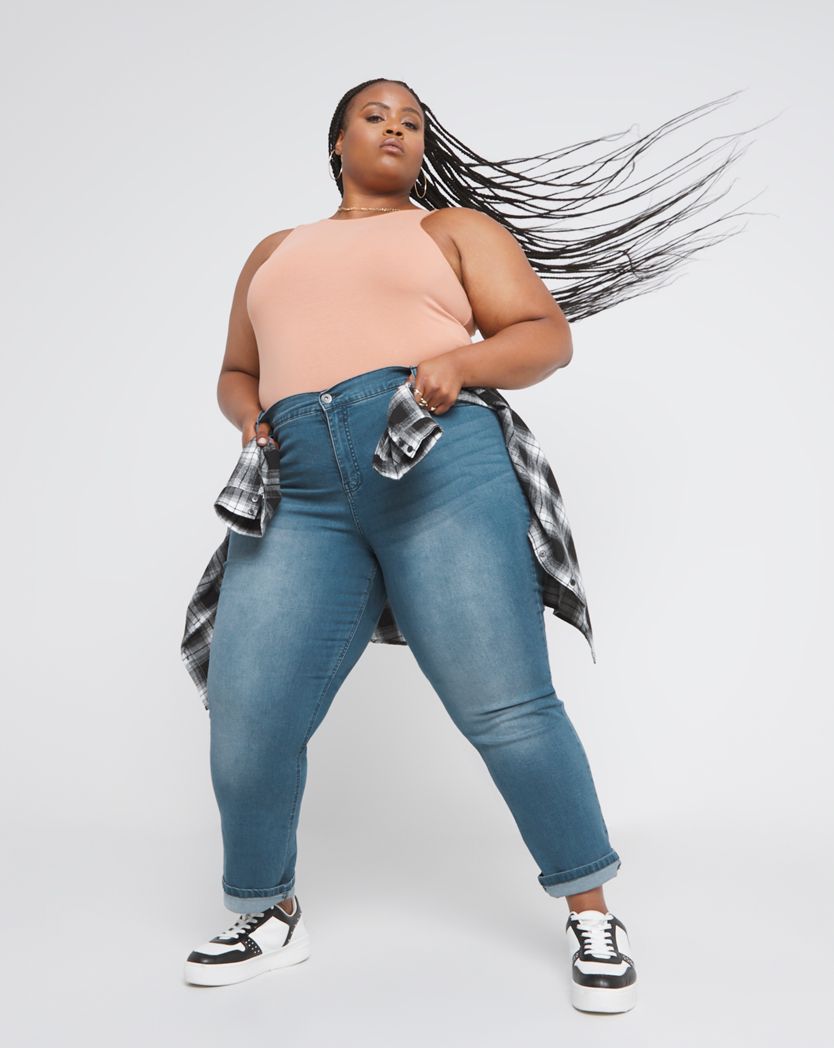 straight leg jeans