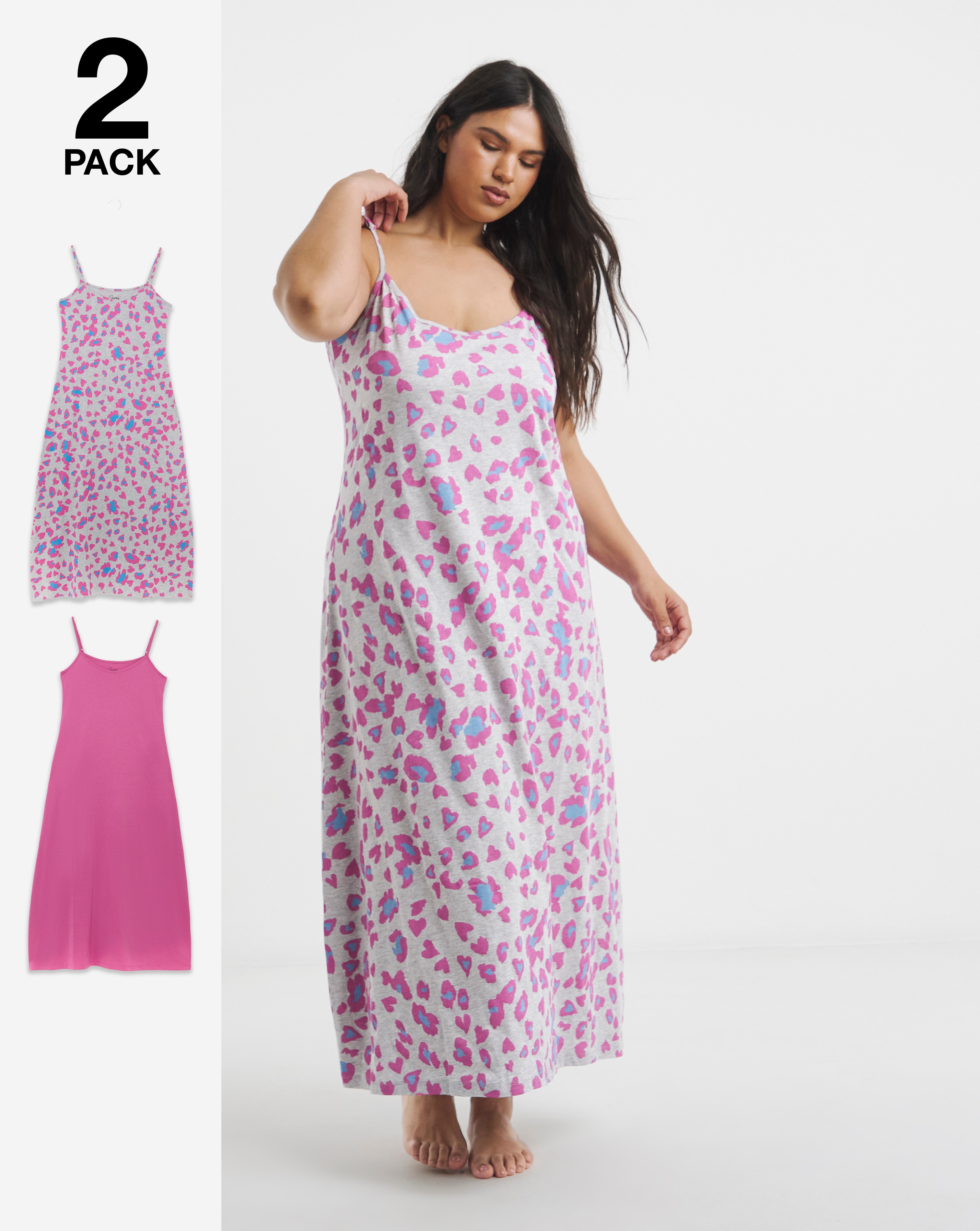 New In - Pretty Secrets Value 2 Pack Nighties