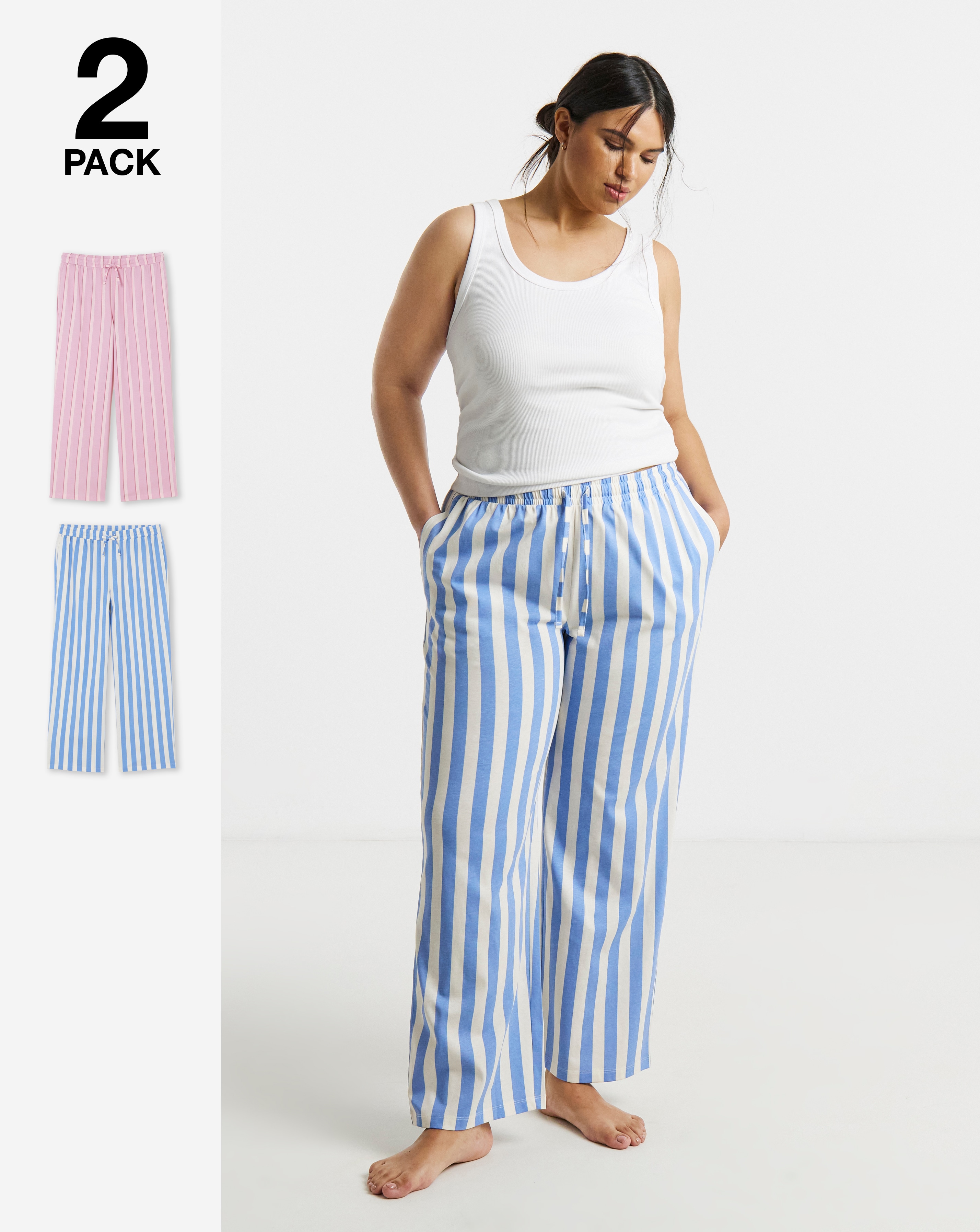 New In - Pretty Secrets 2 Pack PJ Bottoms