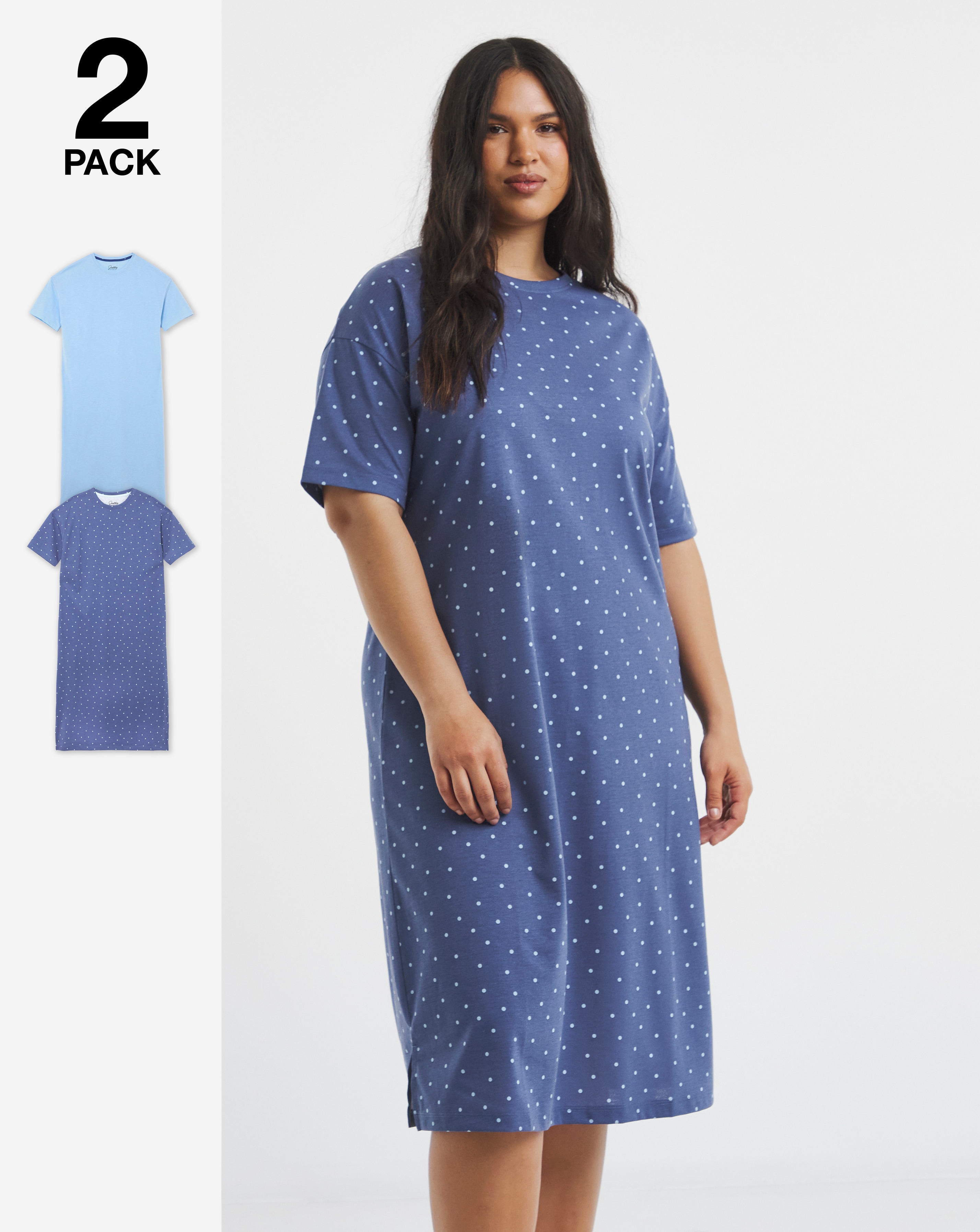 New In - Pretty Secrets Value 2 Pack Nighties
