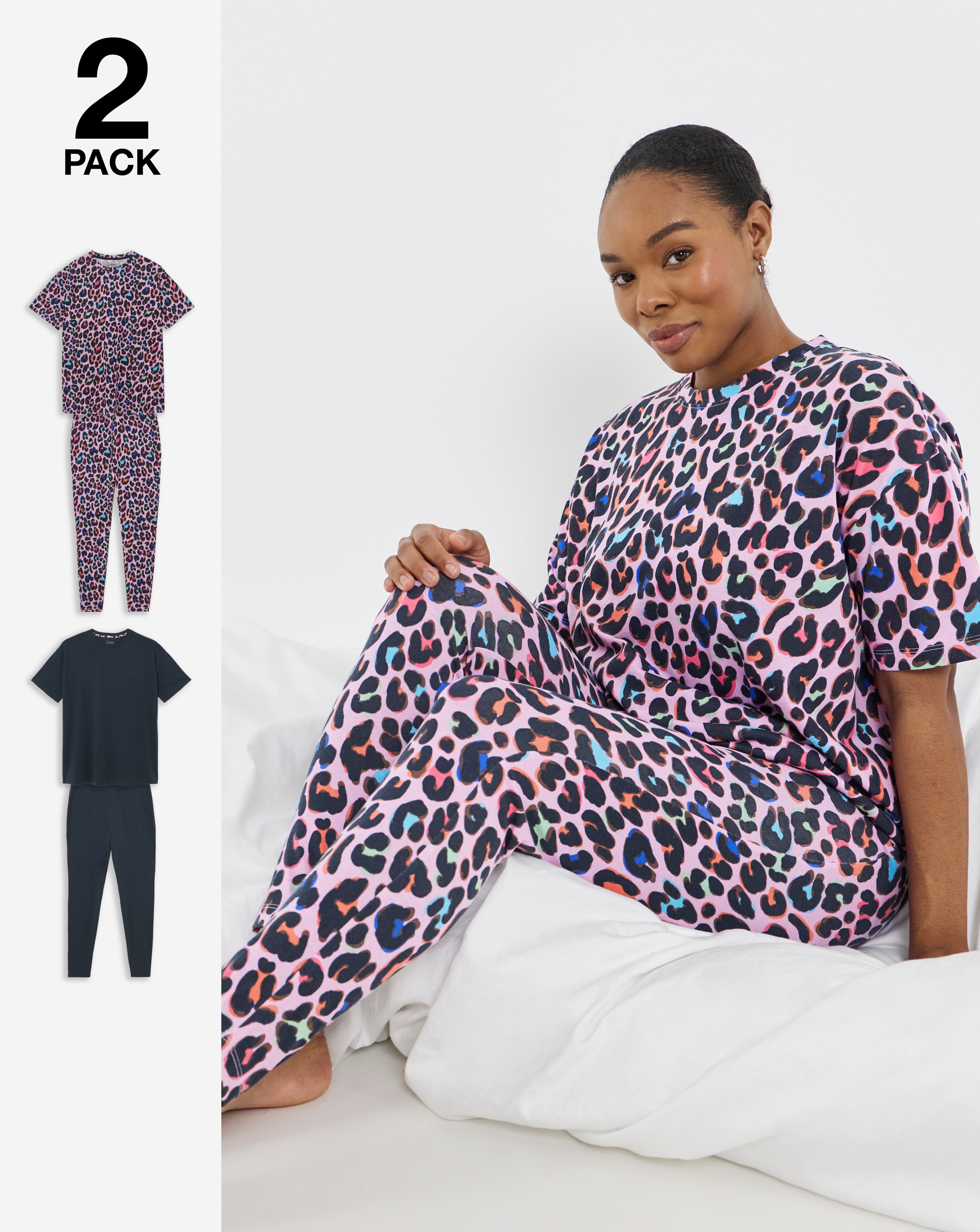 New In - Pretty Secrets Value 2 Pack PJ Set