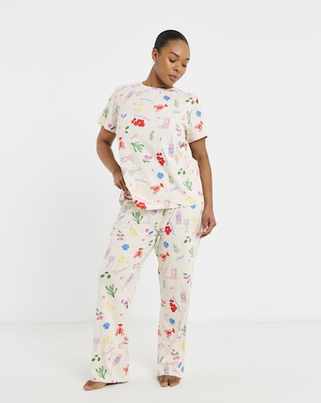 Pretty Secrets Value Food Print Pyjama Set