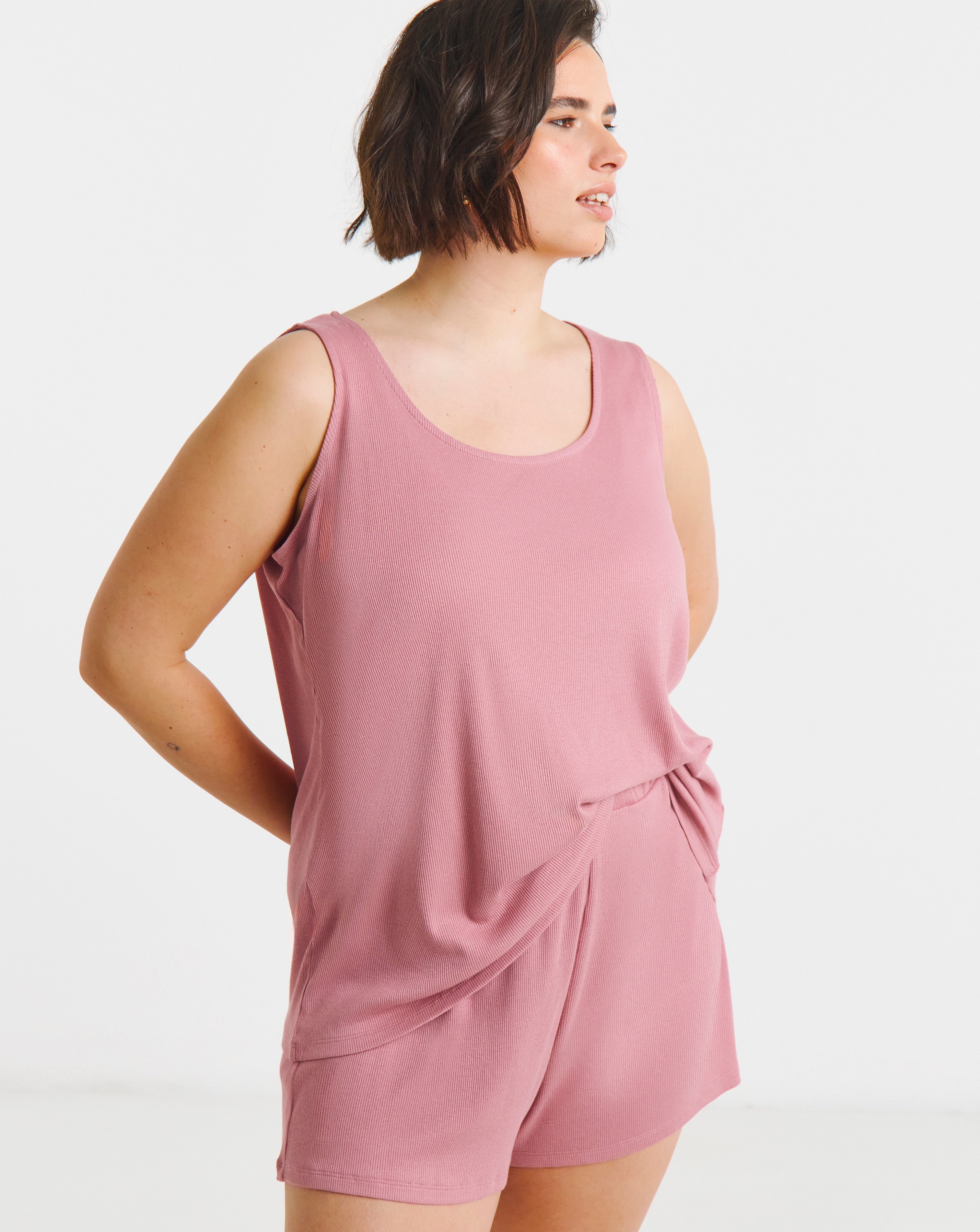 New In - Pretty Secrets Viscose Short Lounge Set