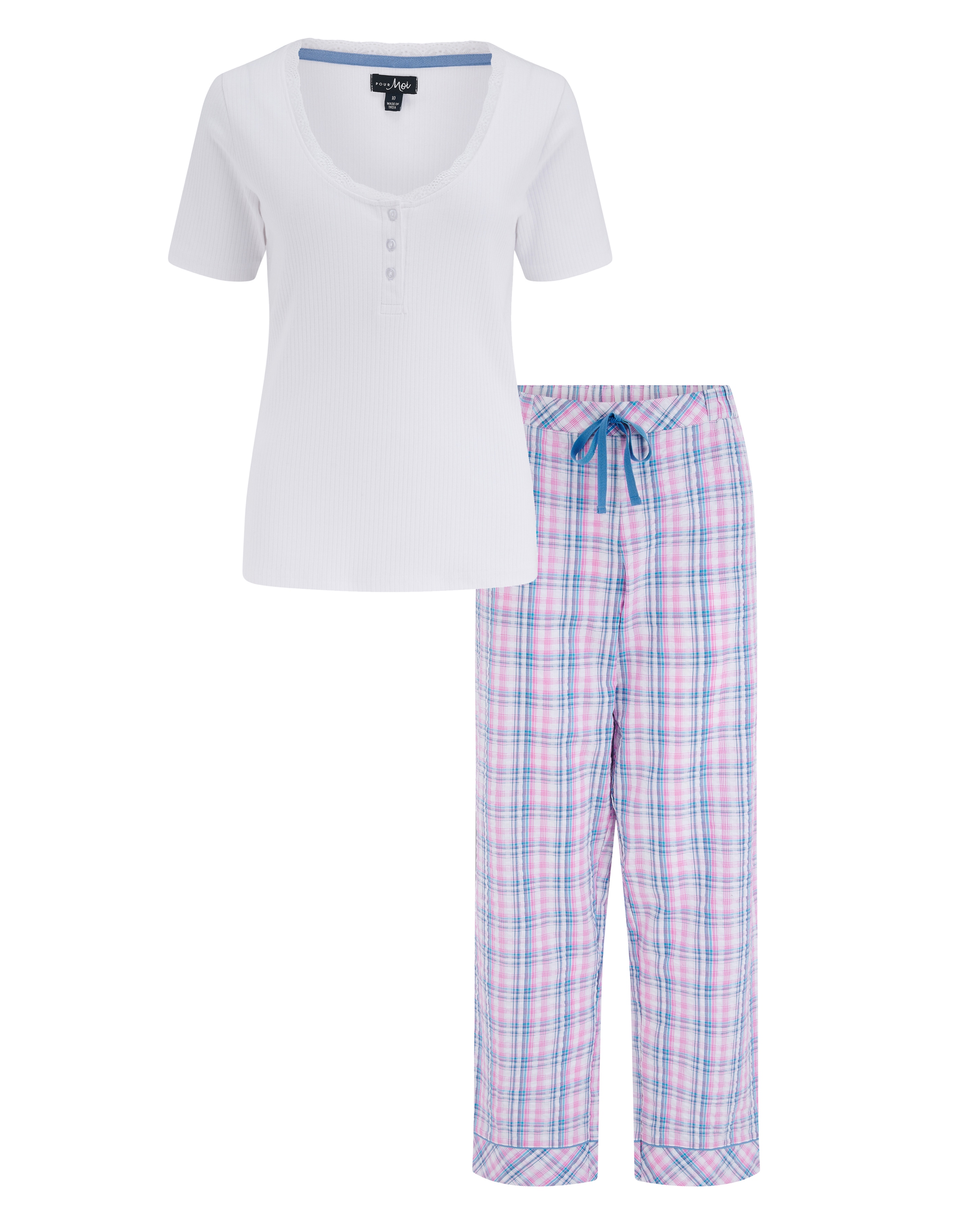 New In - Pour MoI Ribbed PJ Set