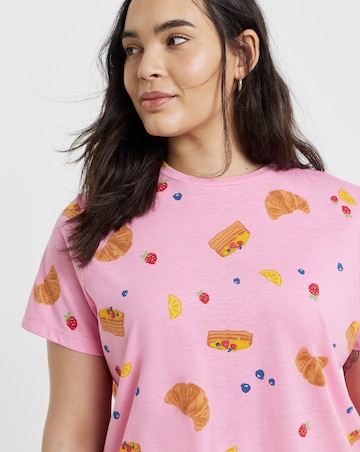 Pretty Secrets (2 Pack) Value Breakfast Print Pyjama Sets