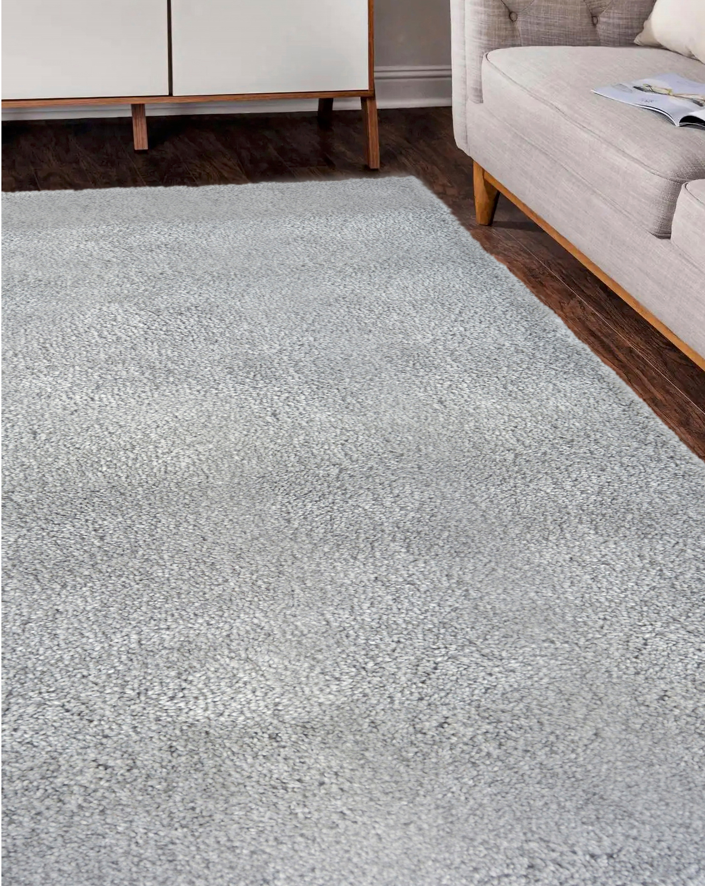 Snug Plain Shaggy Cosy Rug