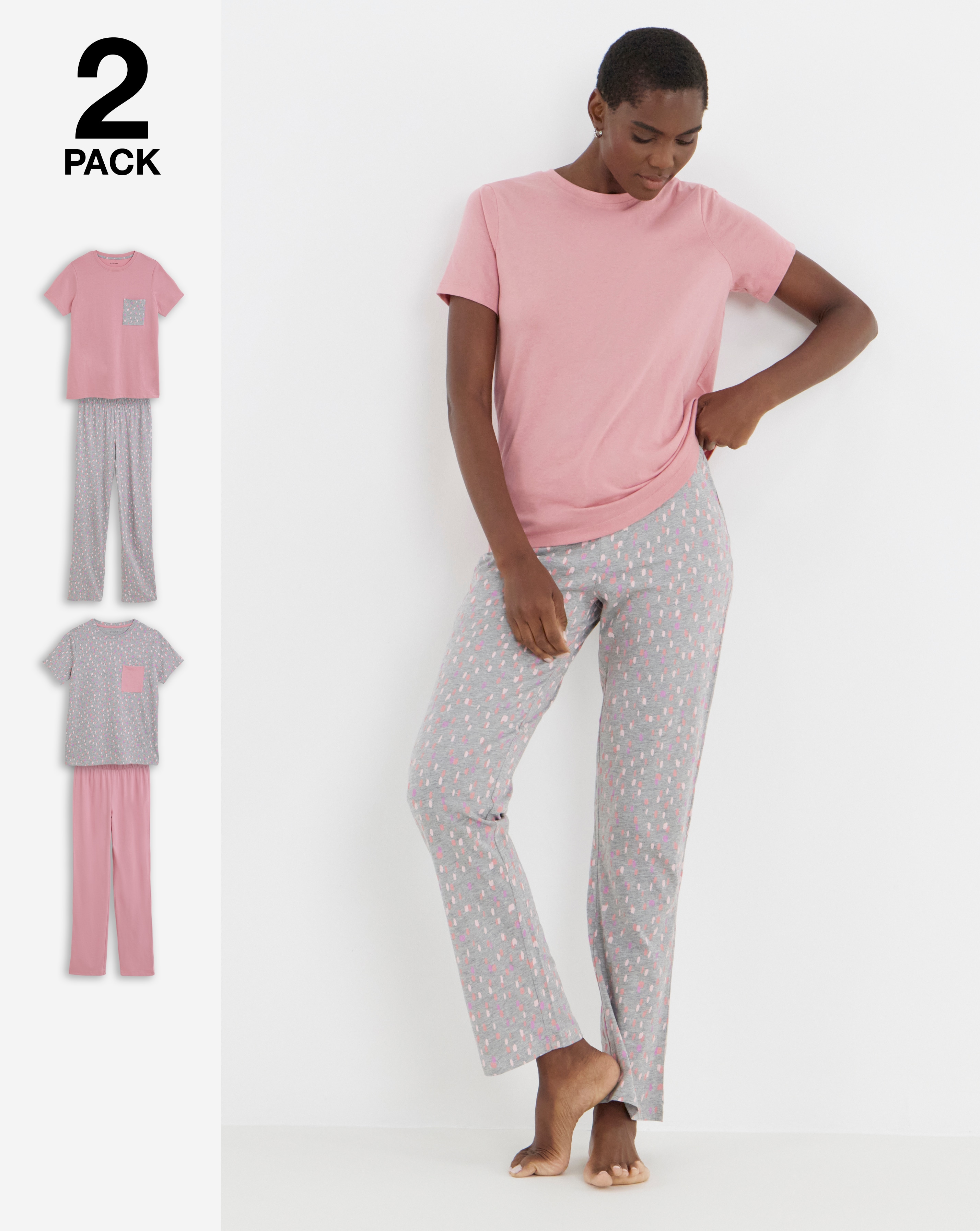 JD Williams Value 2 Pack PJ Set