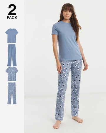 JD Williams (2 Pack) Value Pyjama Sets