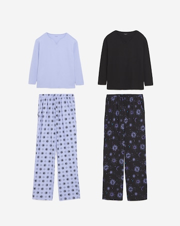JD Williams (2 Pack) Cotton Pyjama Sets