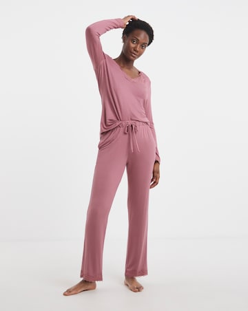 JD Williams Cool Stretch Lace Pyjama Set