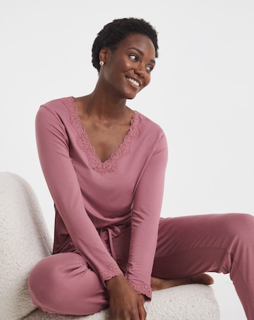 JD Williams Cool Stretch Lace Pyjama Set