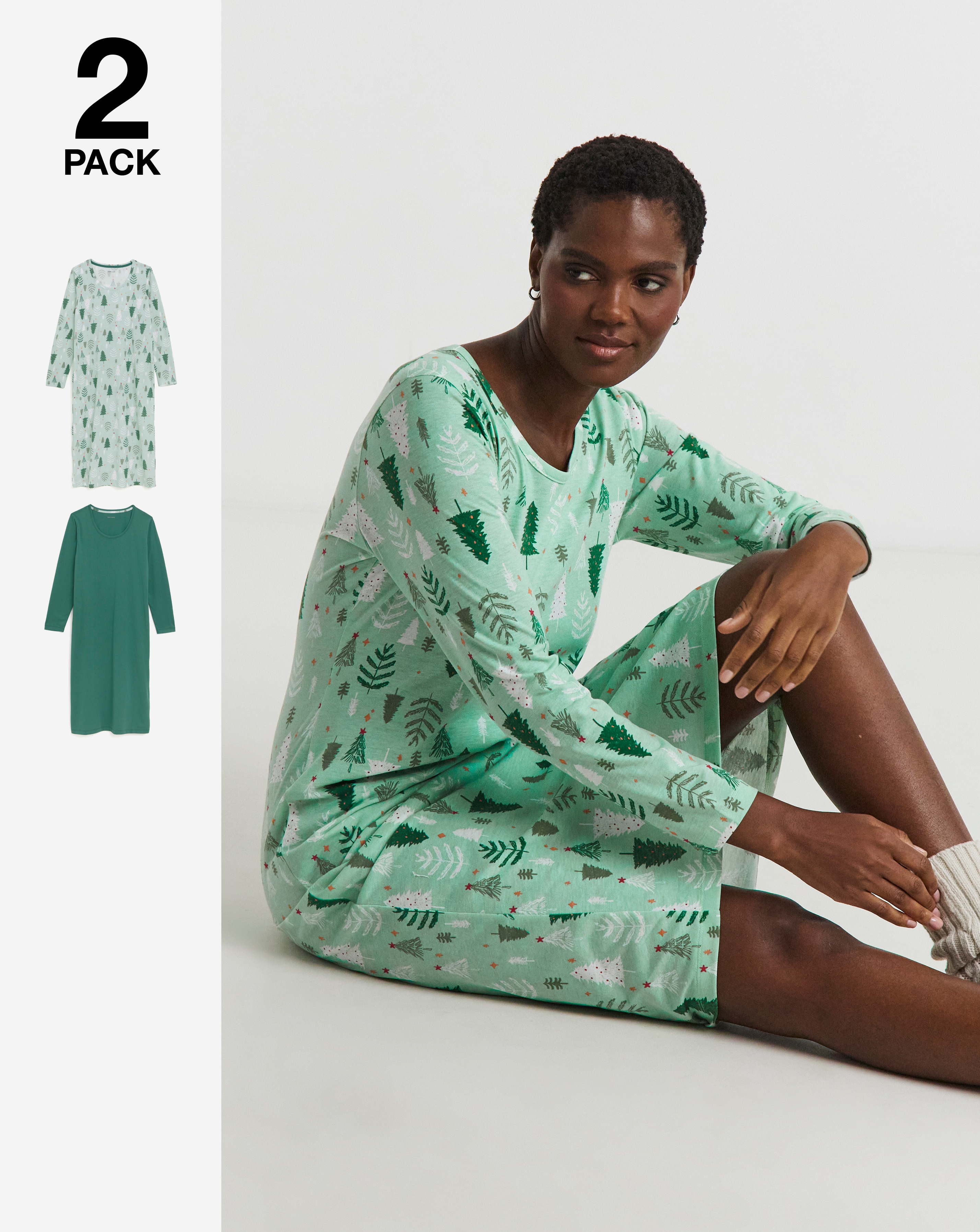 JD Williams Value 2 Pack Nighties