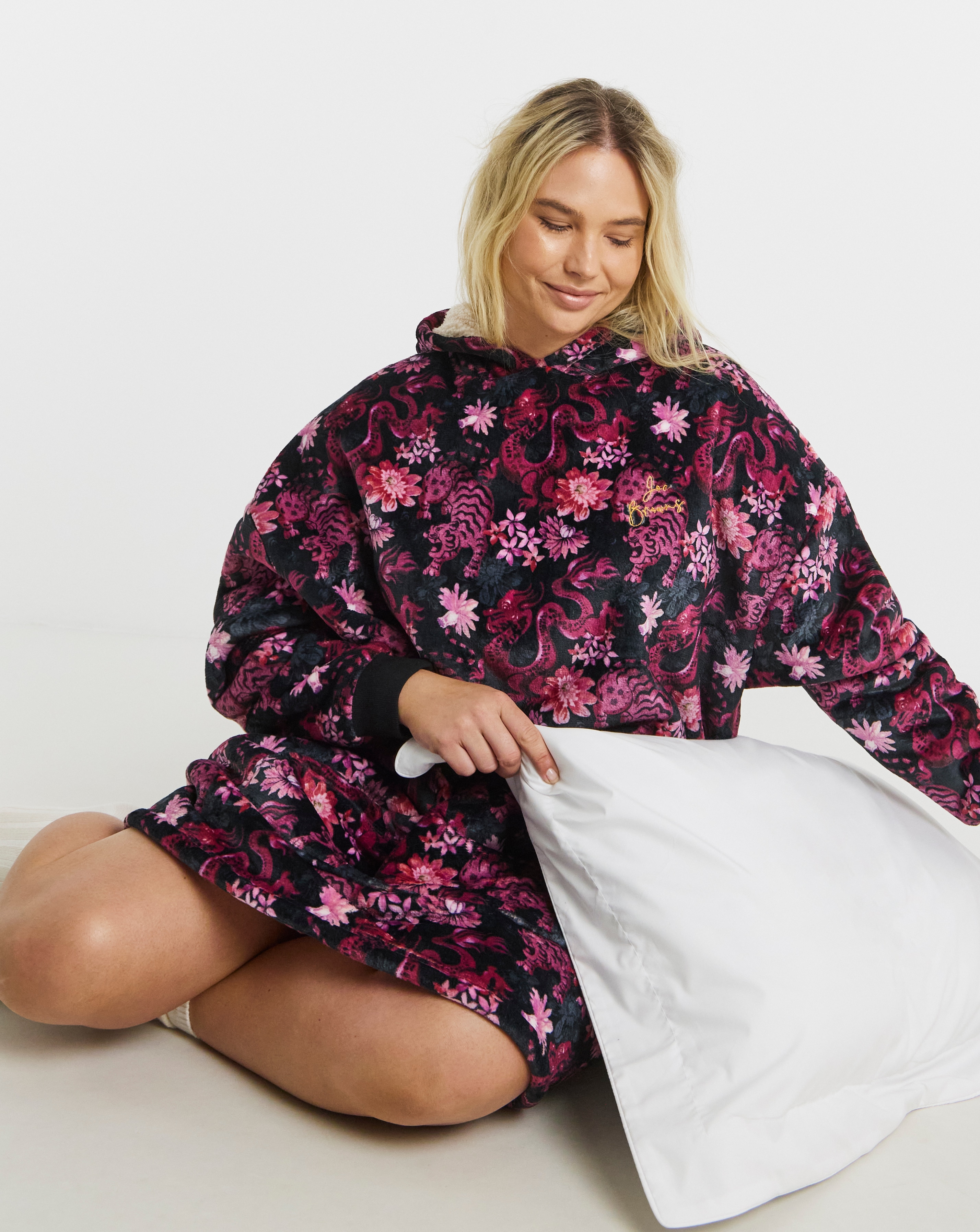 Joe Browns Animal Print Hooded Dress