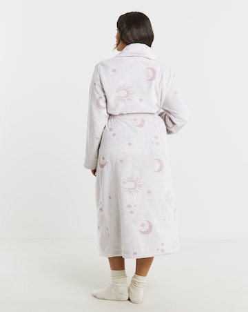 Chelsea Peers Fleece Maxi Hooded Dressing Gown