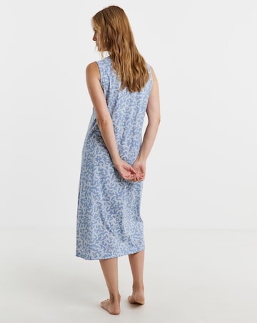 JD Williams (2 Pack) Value Midi Nighties Leaf Print