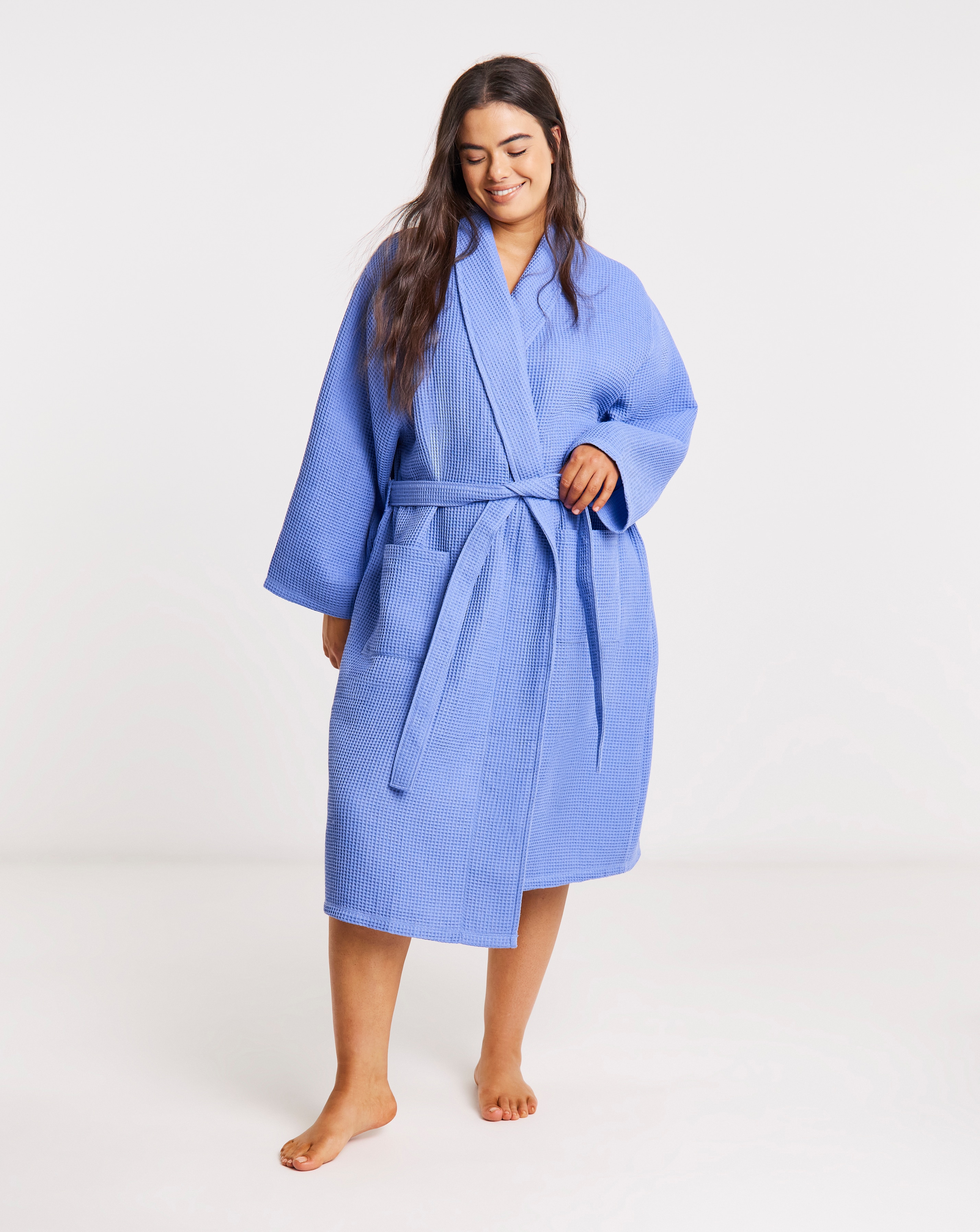 New In - Pretty Secrets Waffle Dressing Gown
