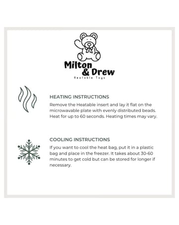 Milton & Drew Heatable Winter Scene Reindeer