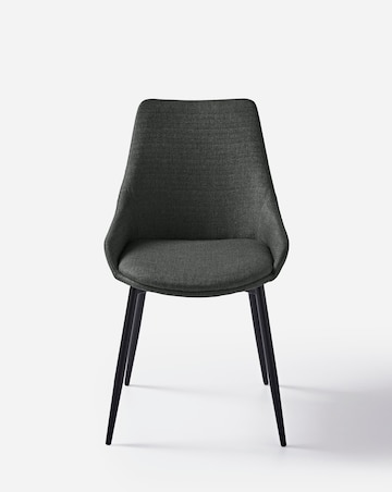 Oslo Dining Table with 6 Etta Fabric Chairs