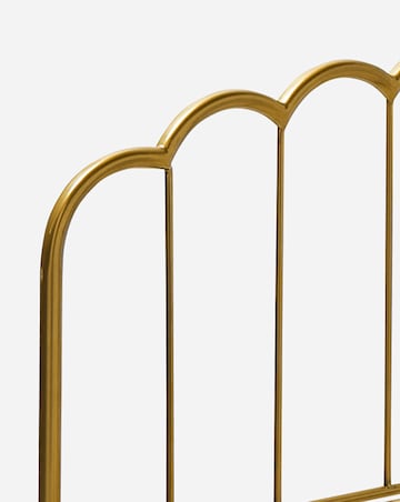 Joanna Hope Vivienne Scalloped Metal Bed