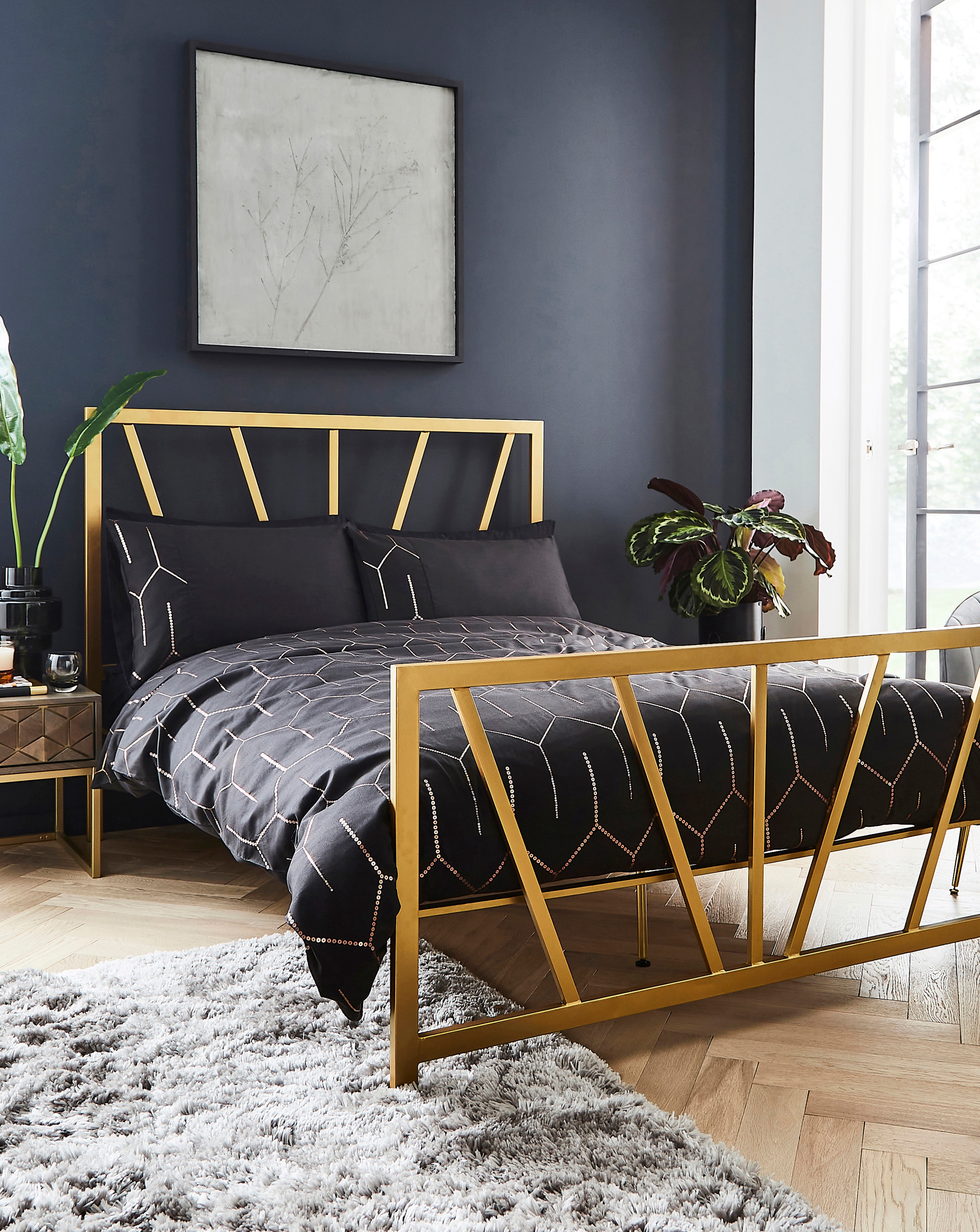 New In - Joanna Hope Grace Metal Bed Frame