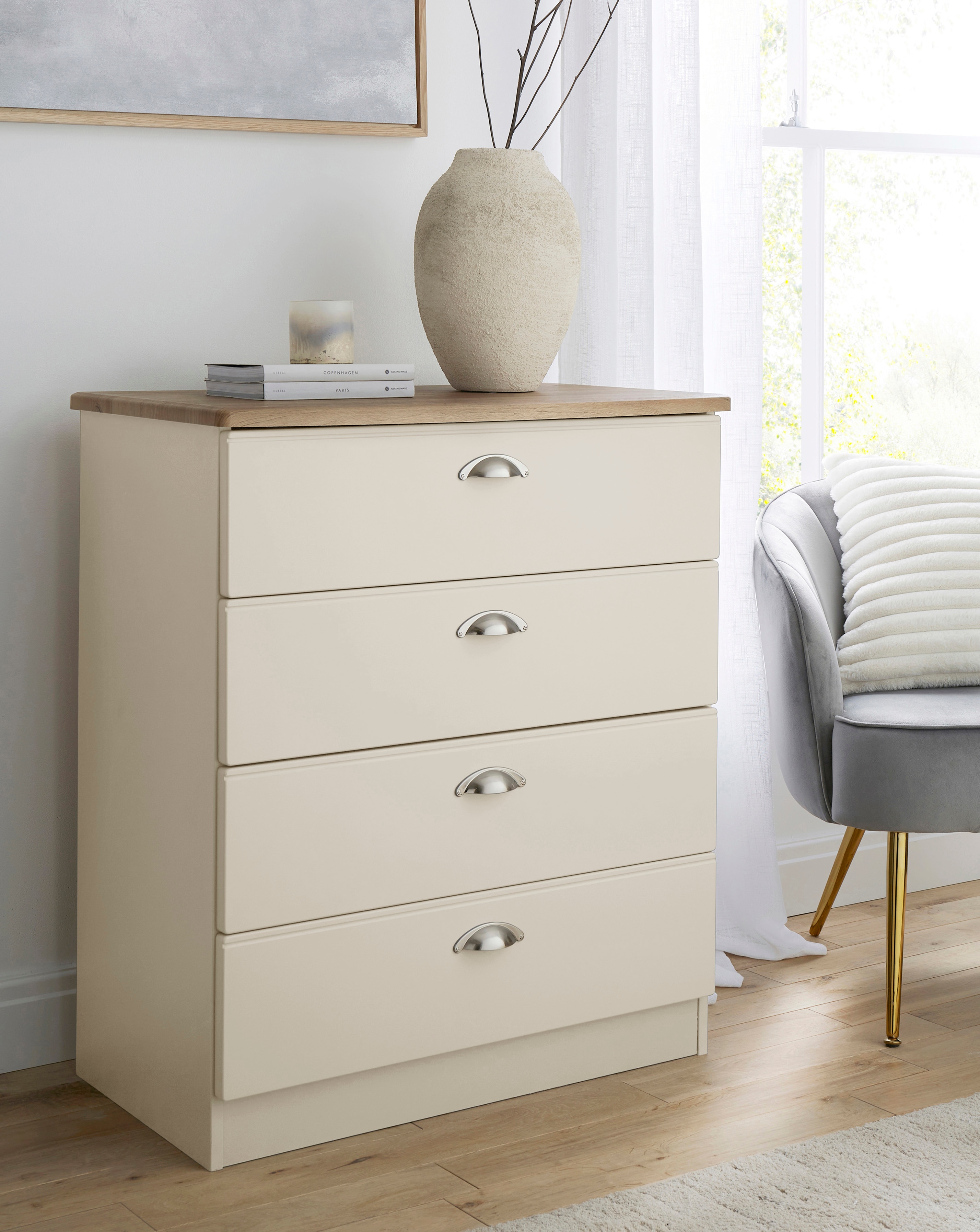 New In - Brooke 4 Drawer Chest