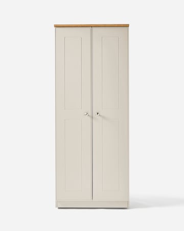 Brooke Ready Assembled 2 Door Wardrobe