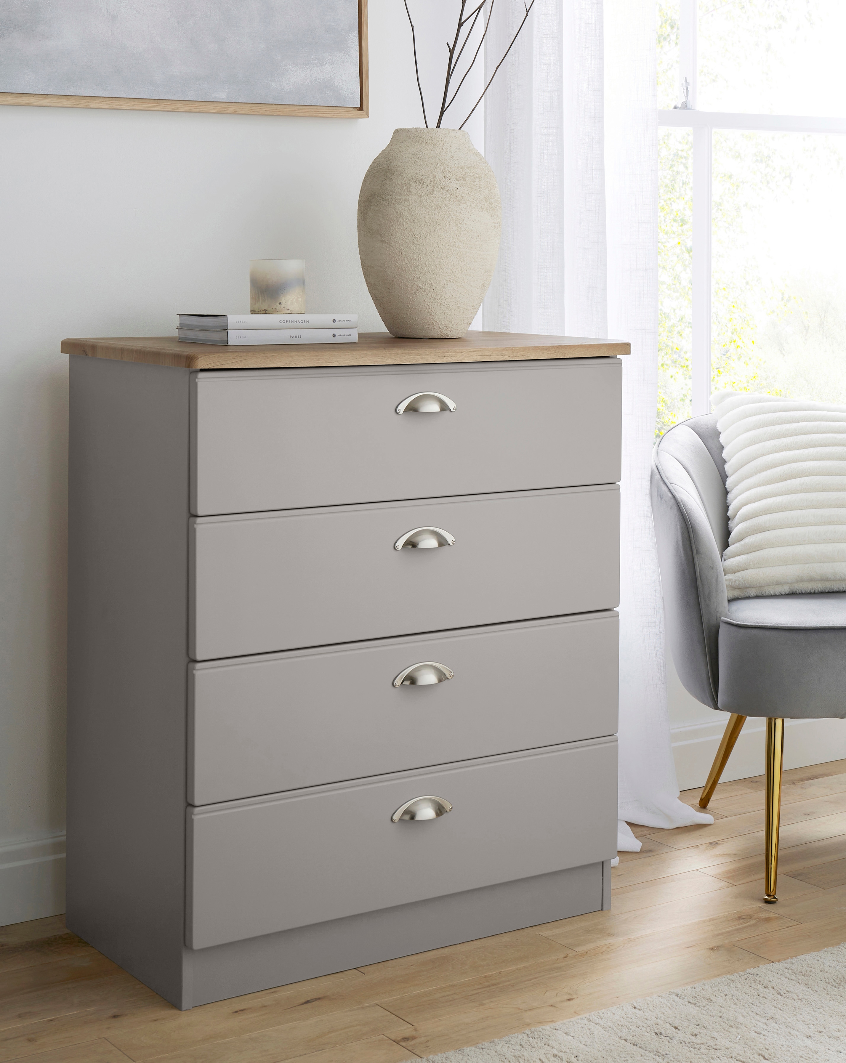 New In - Brooke 4 Drawer Chest